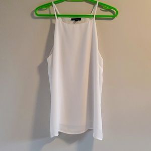 White Sleeveless Top
